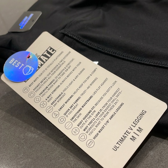 PINK Ultimate High Waist 7/8 Ankle Legging NWT Medium - Picture 3 of 9